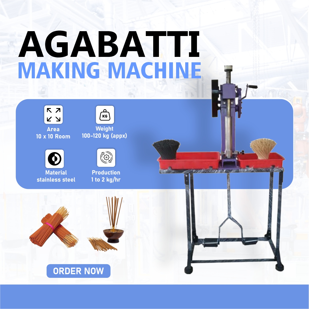 Buy Agarbatti Making Machine Online – High-Speed Incense Stick Making Machines | Features, Specifications, Benefits & Complete Buying Guide